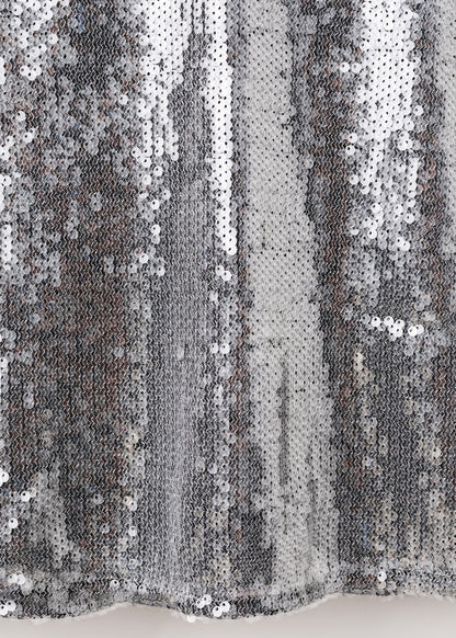 Sequin midi skirt