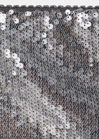 Sequin midi skirt