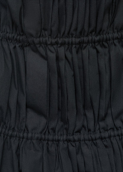 Ruched strapless top