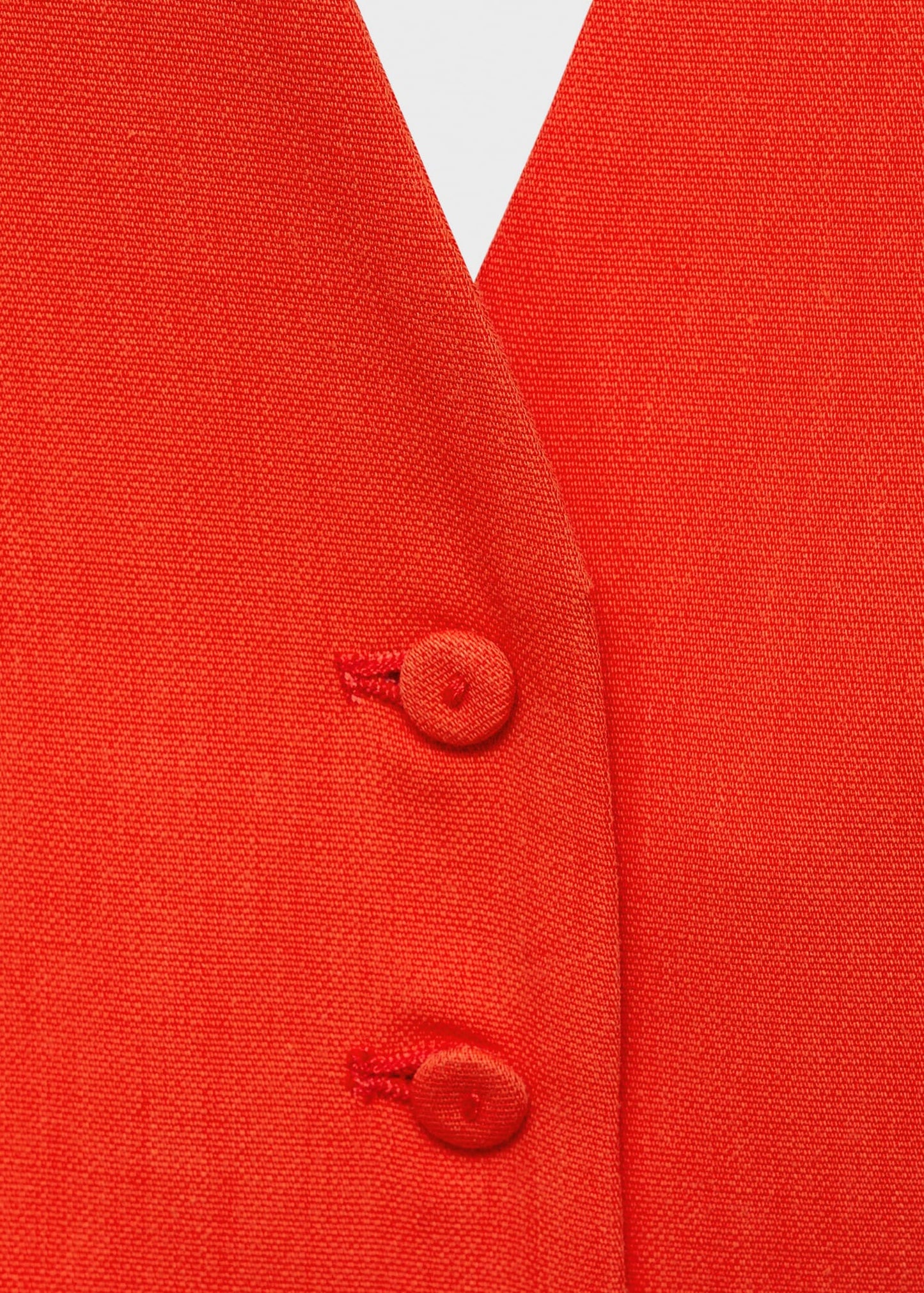 Halter-neck peplum waistcoat