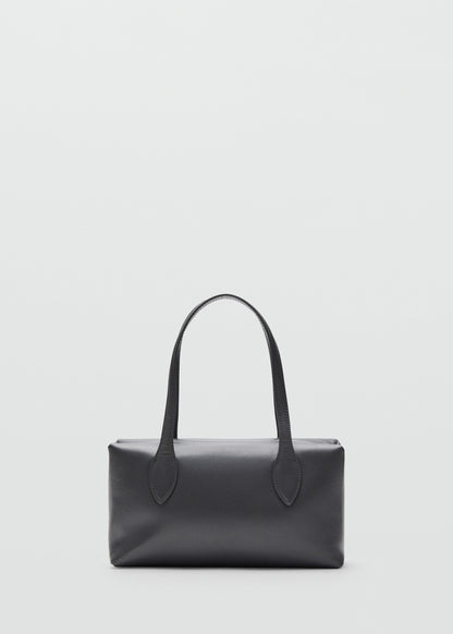 Quilted leather shoulder bag