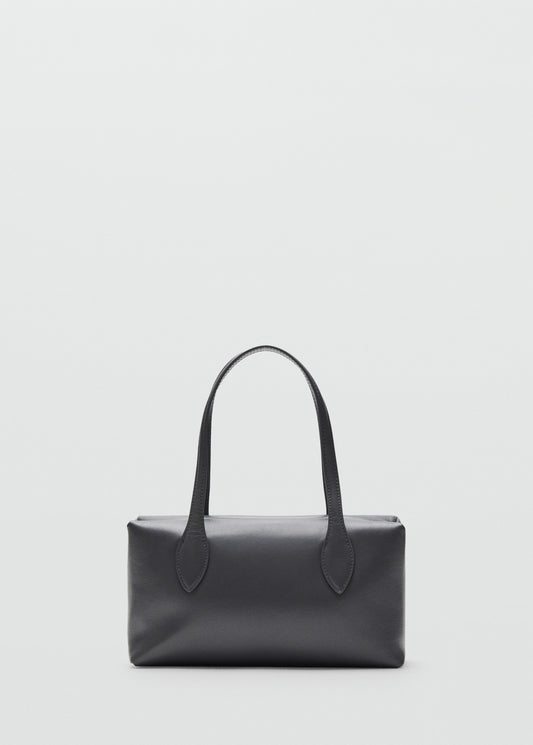 Quilted leather shoulder bag
