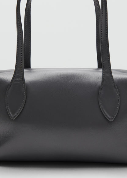 Quilted leather shoulder bag