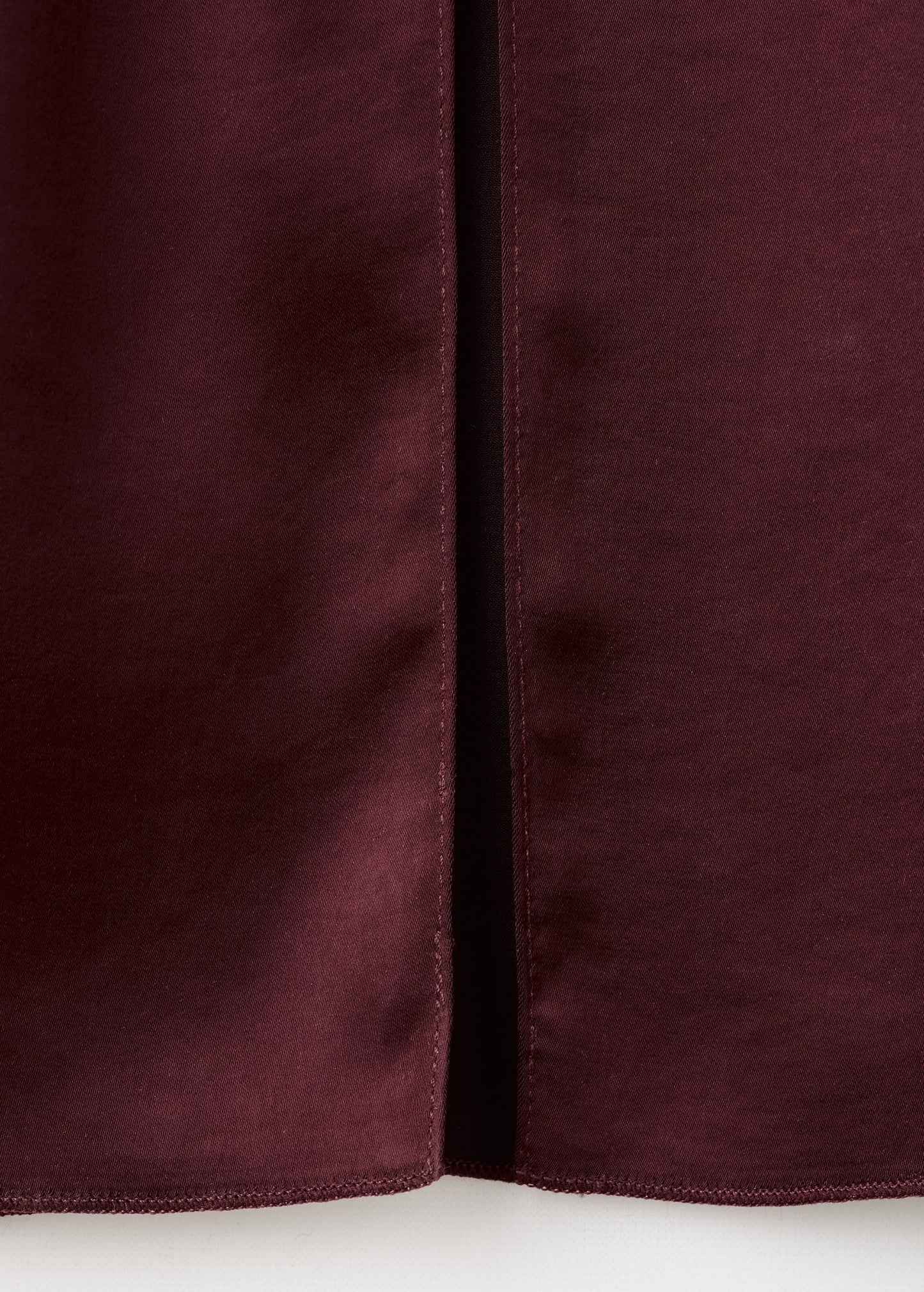 Belt satin dress