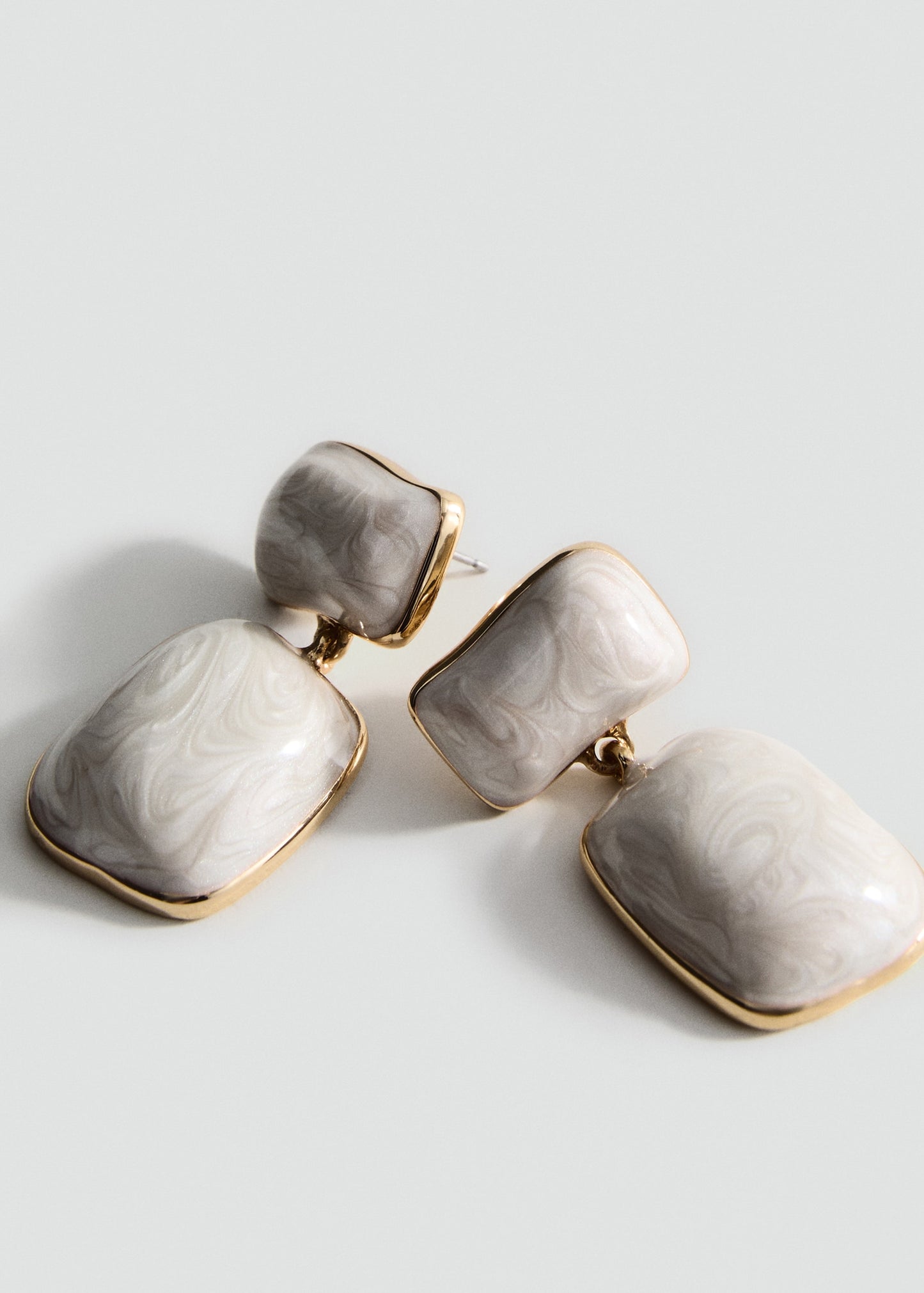 Beaded drop earrings