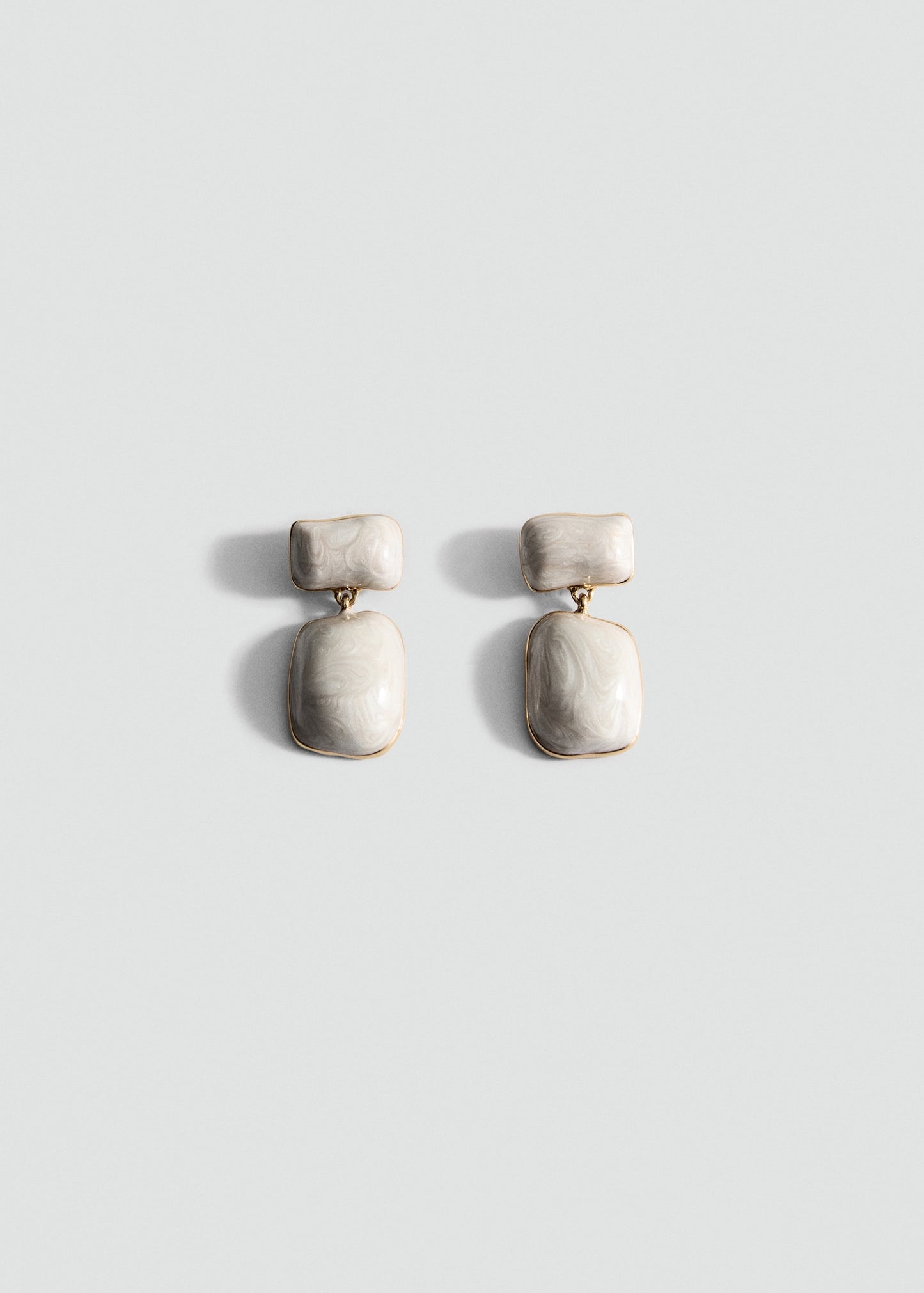 Beaded drop earrings