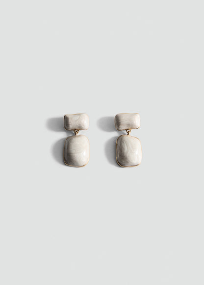 Beaded drop earrings