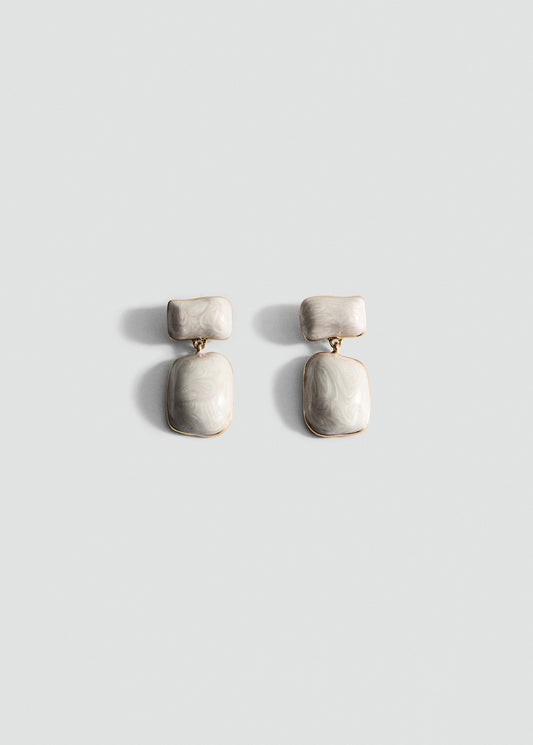 Beaded drop earrings
