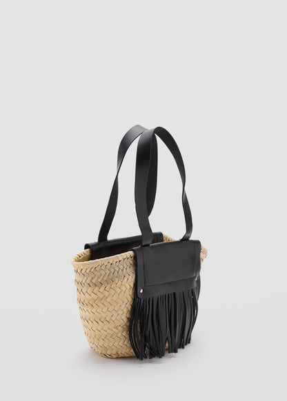 Woven Leather Bag