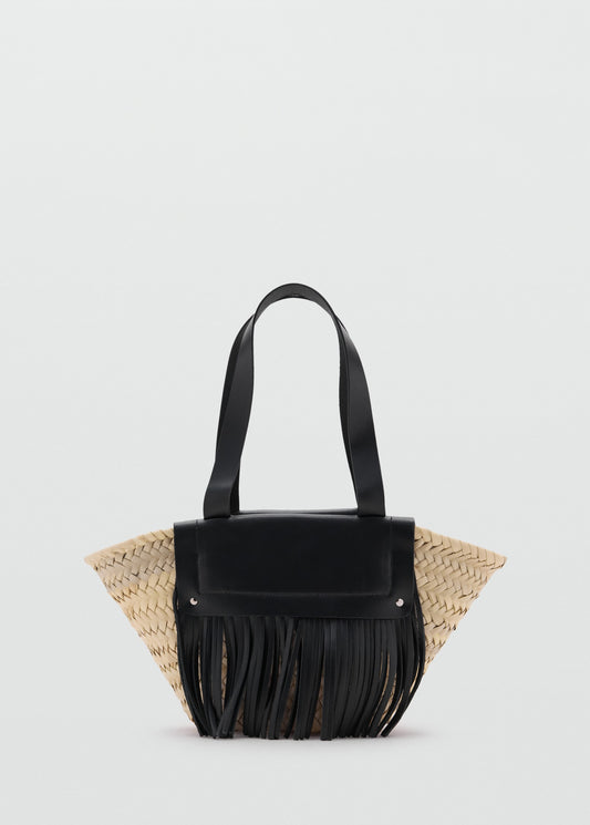Woven Leather Bag