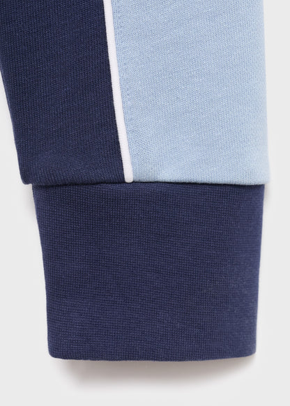 Two-tone fitted jacket
