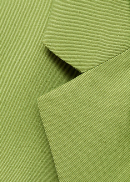 Linen-blend suit jacket