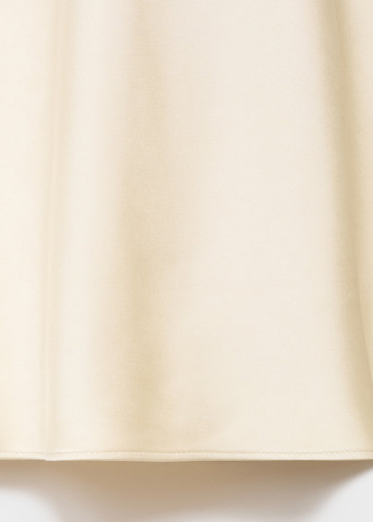 High-neck satin blouse
