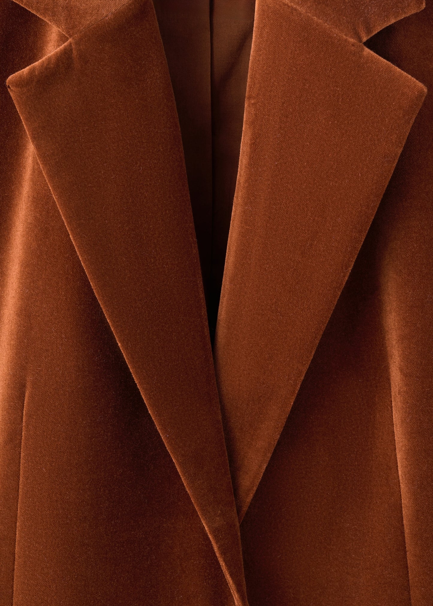 Velvet suit blazer with pockets