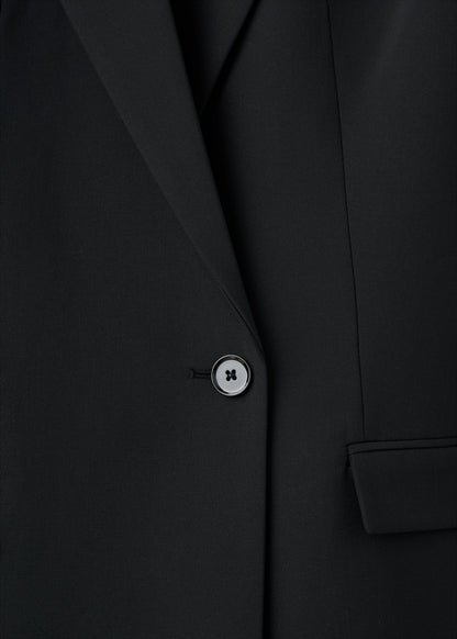 Wool blend blazer dress