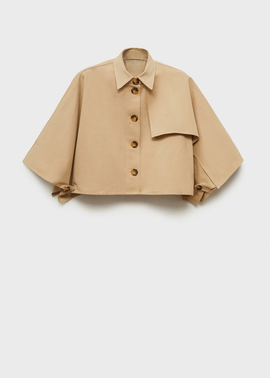 Cape-style cropped trench