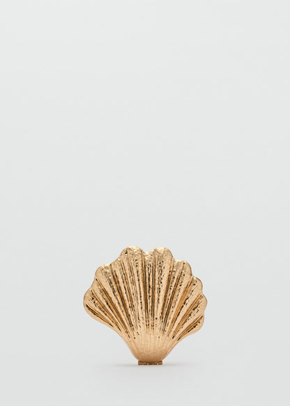 Shell design clutch bag