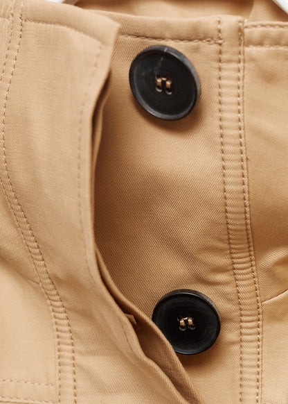 Oversized waistcoat with cargo pockets
