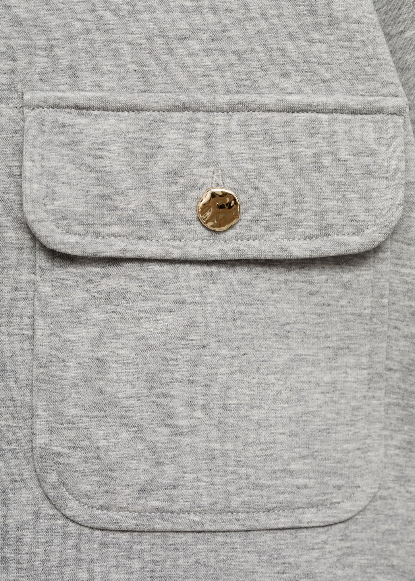 Cotton cropped jacket with pockets