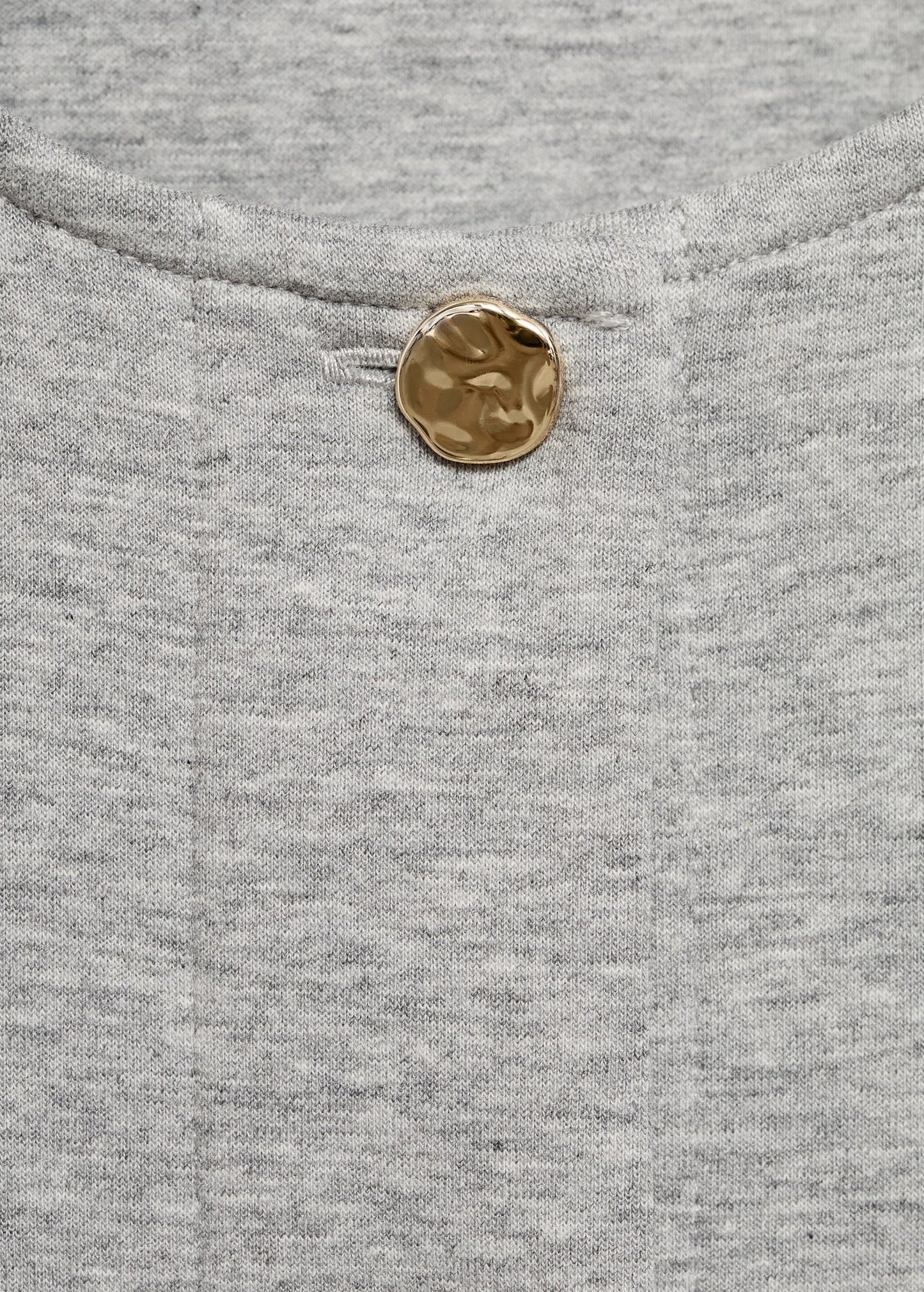 Cotton cropped jacket with pockets