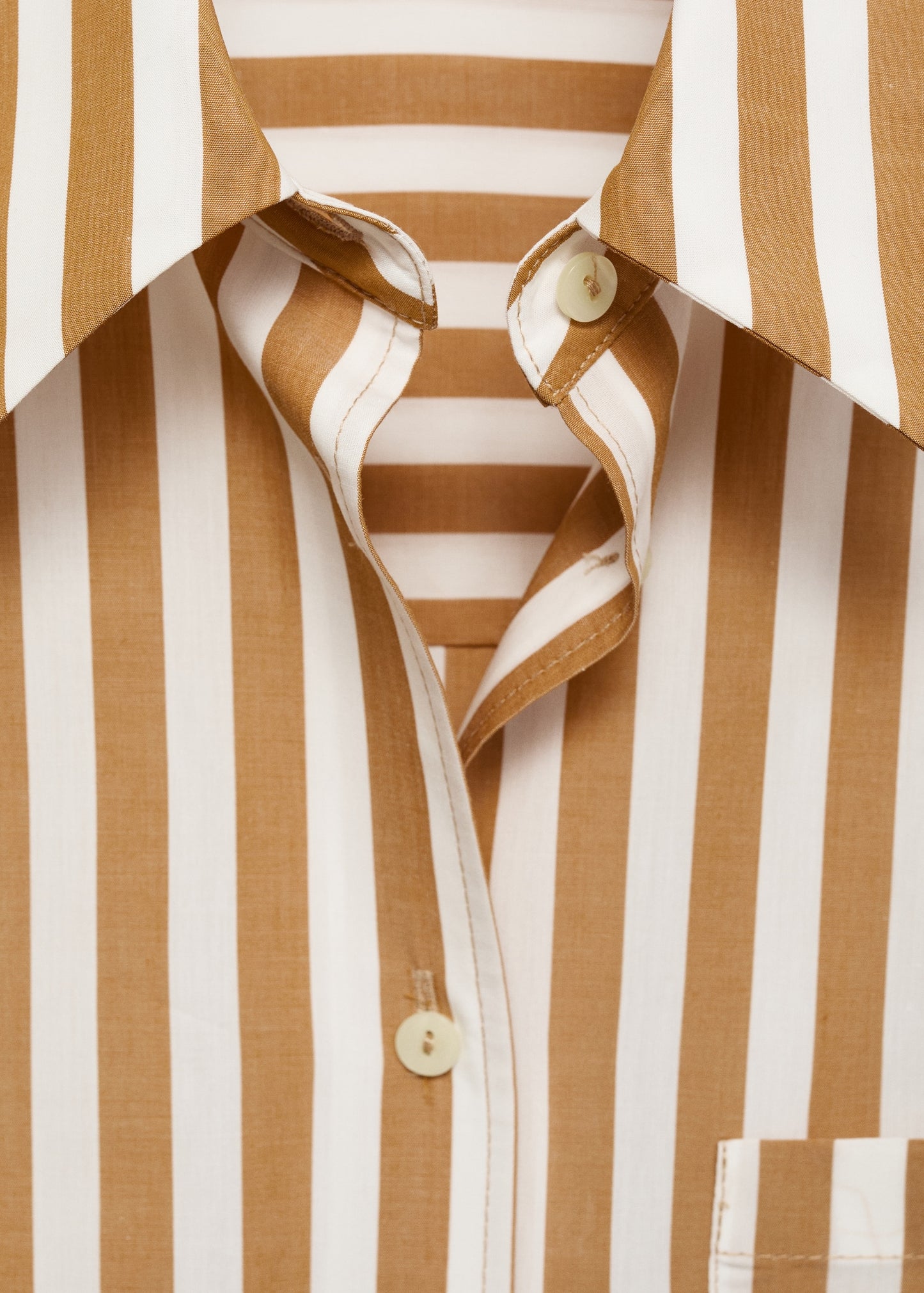 Oversize striped shirt