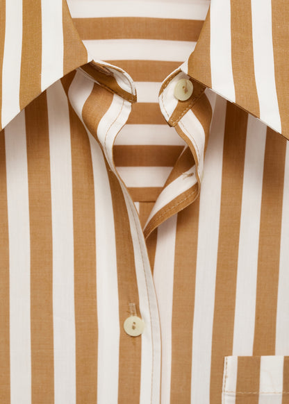 Oversize striped shirt
