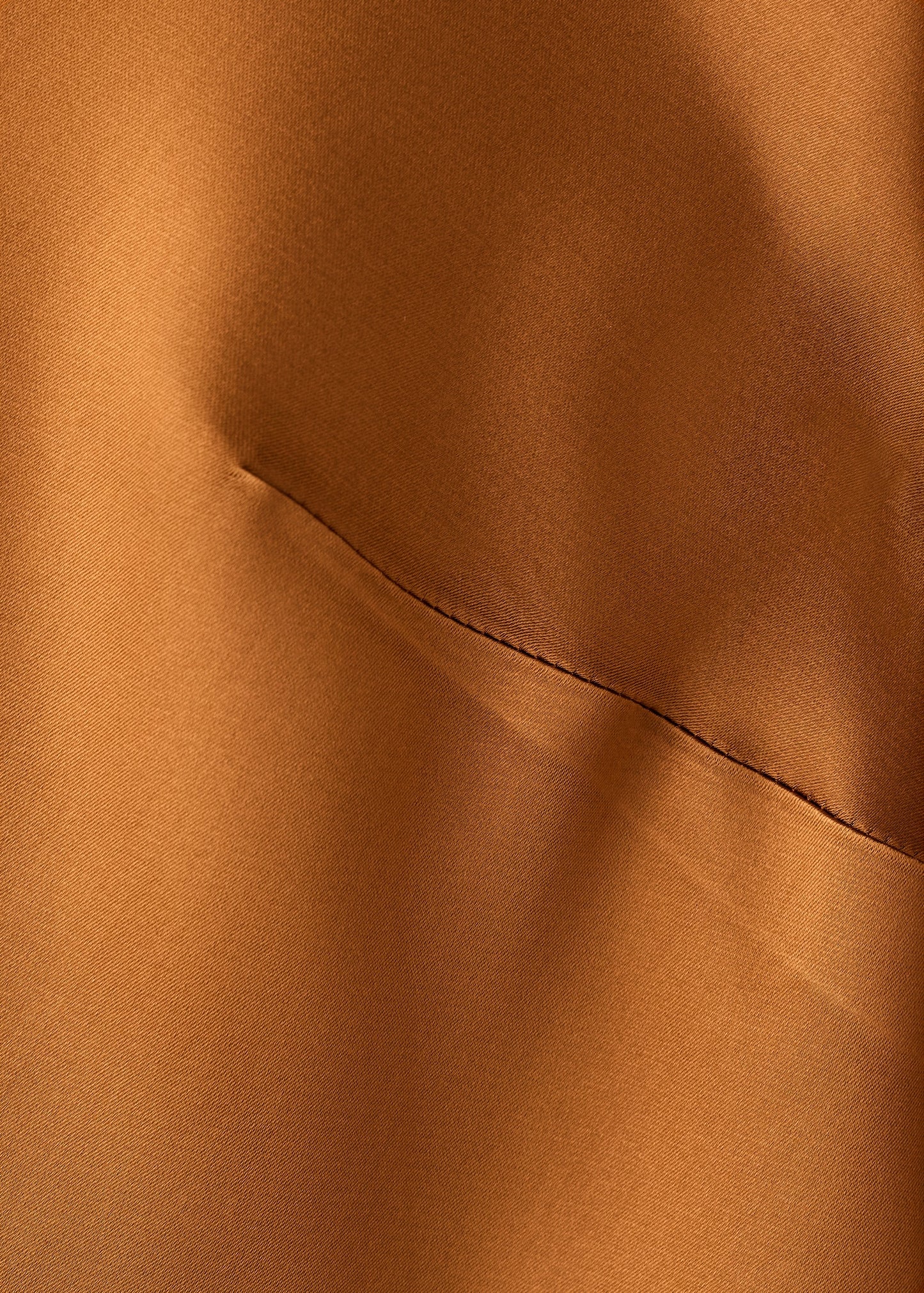 Long satin dress