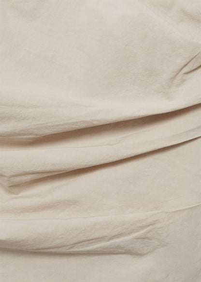 Asymmetrical strapless top