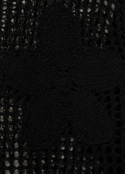 Knit embroidered sweater