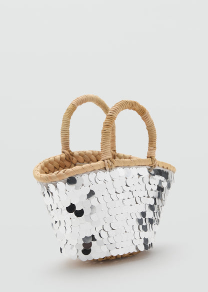 Mini sequin carrycot