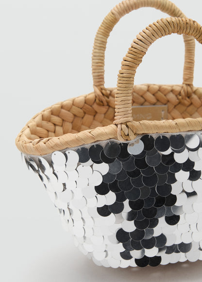 Mini sequin carrycot
