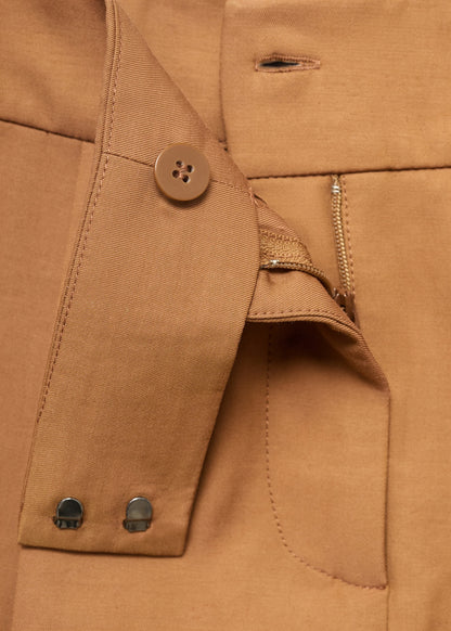 Mini-skirt with pleats