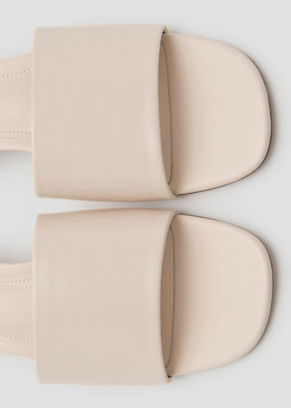 Block-heel sandals with strap