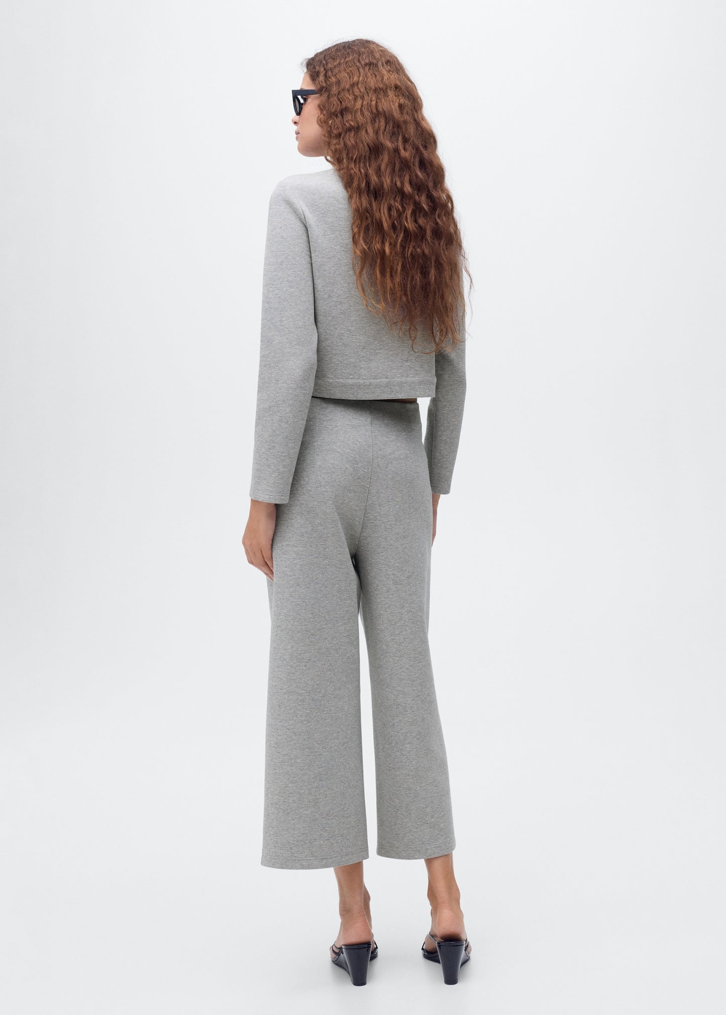 Cotton crop trousers