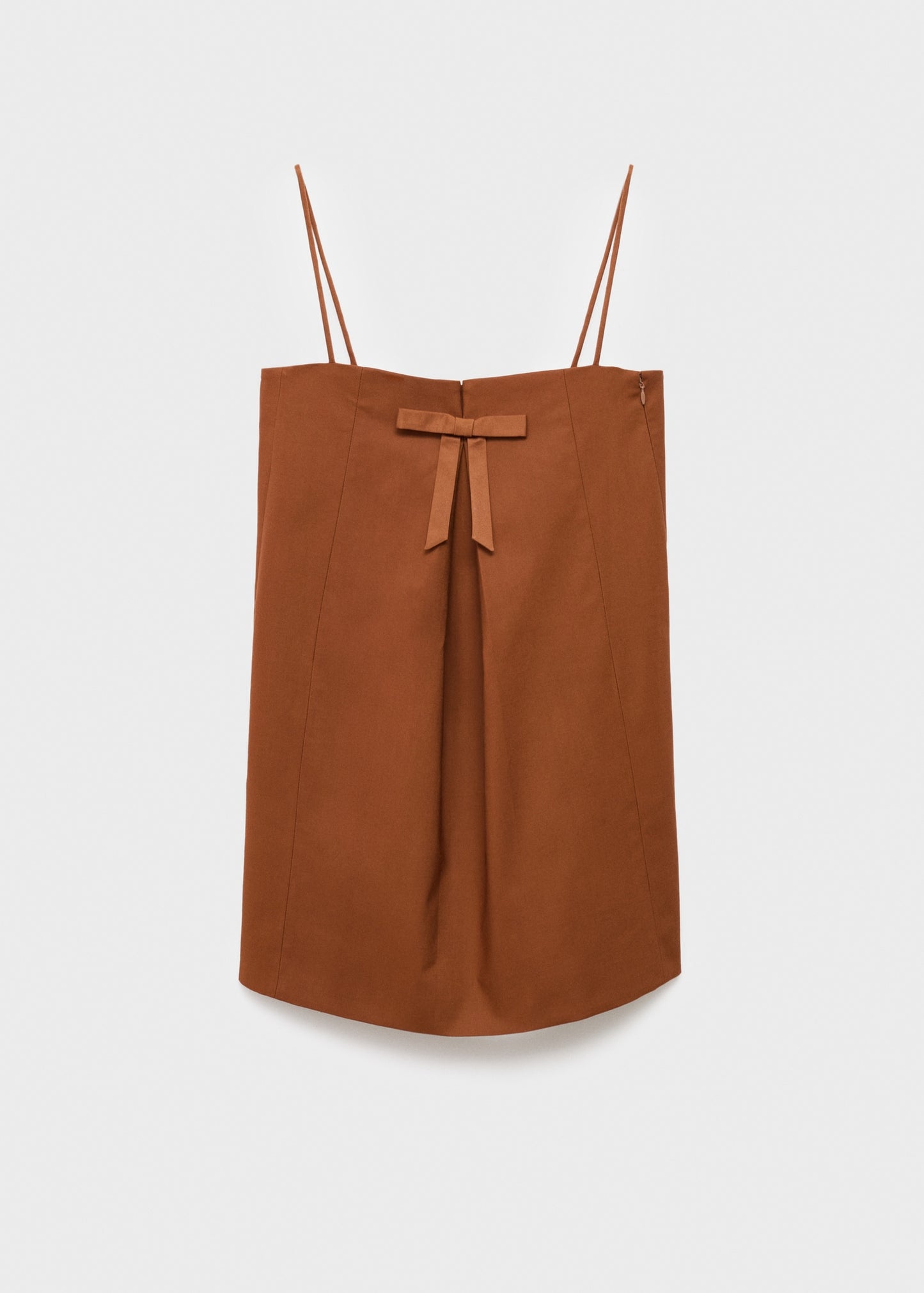 Bow neckline dress