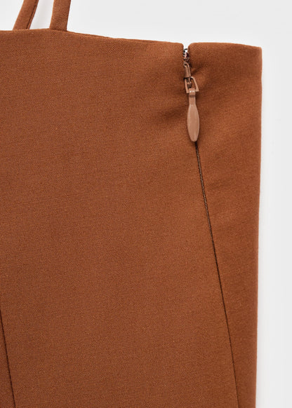 Bow neckline dress