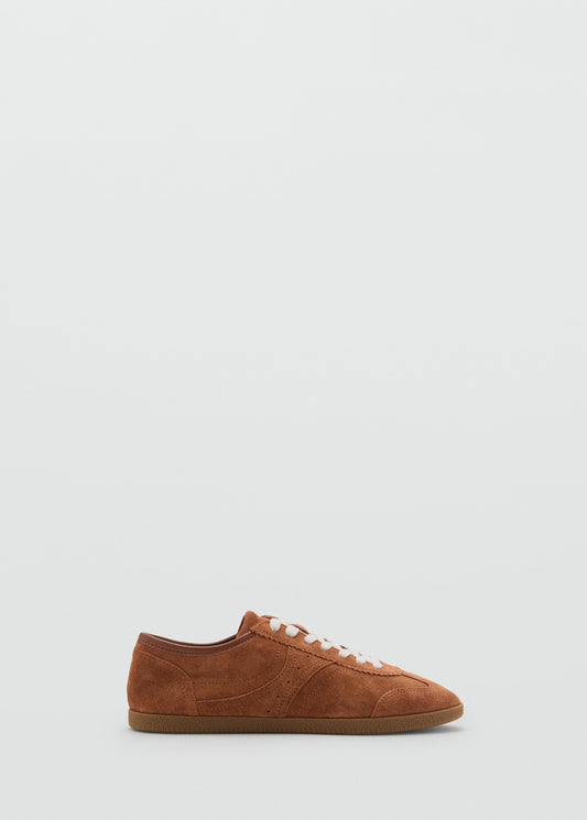 Suede trainers