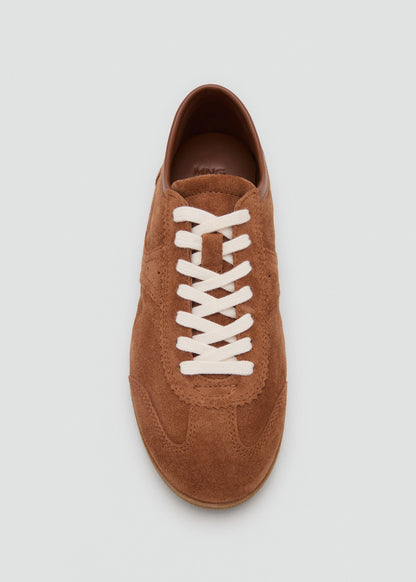Suede trainers