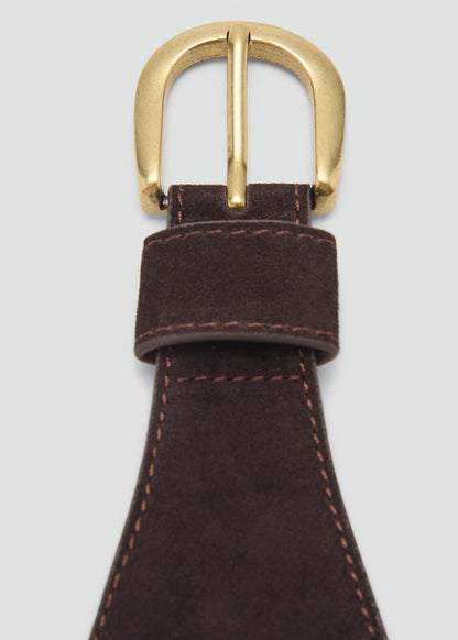 Suede obi belt