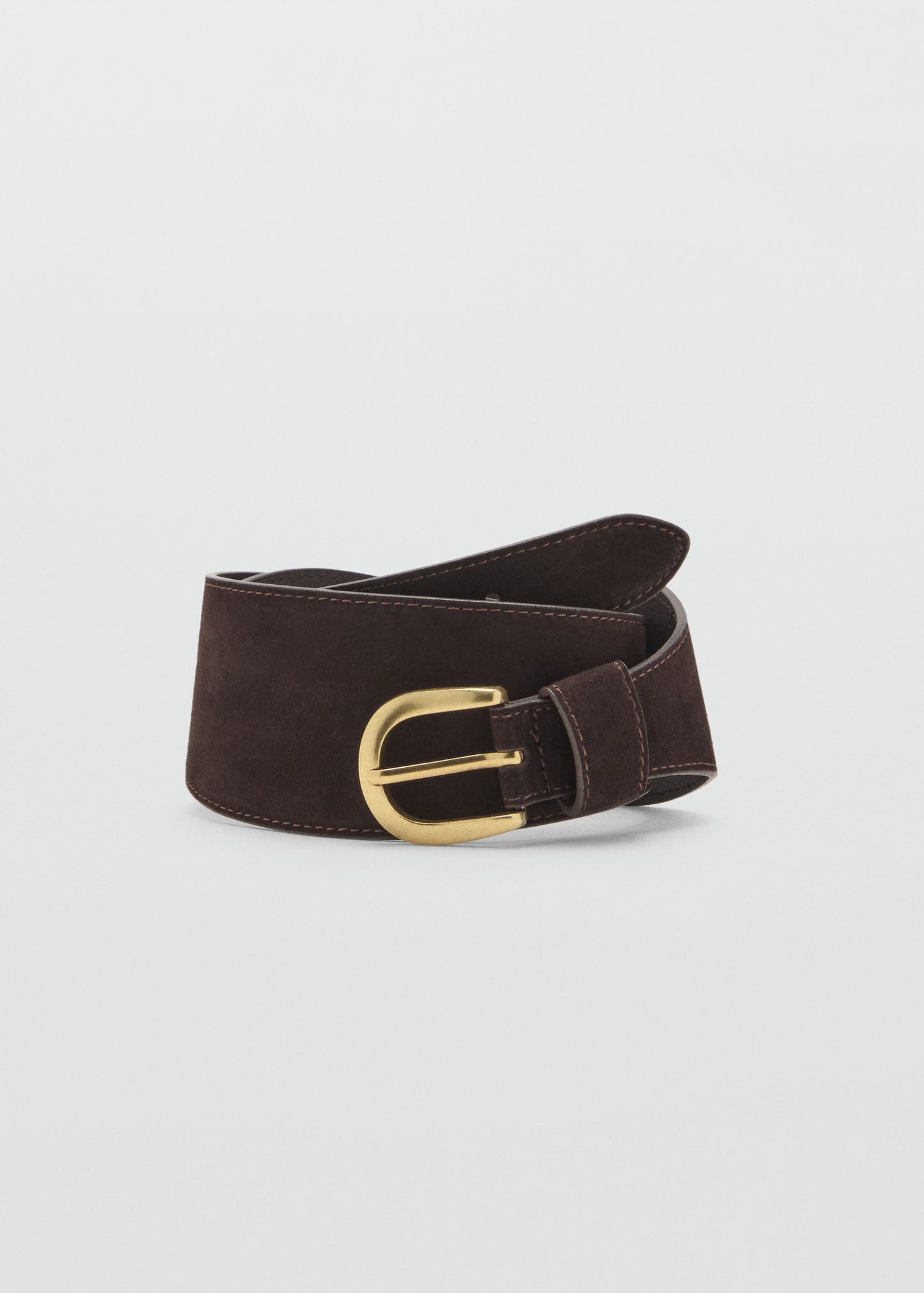 Suede obi belt