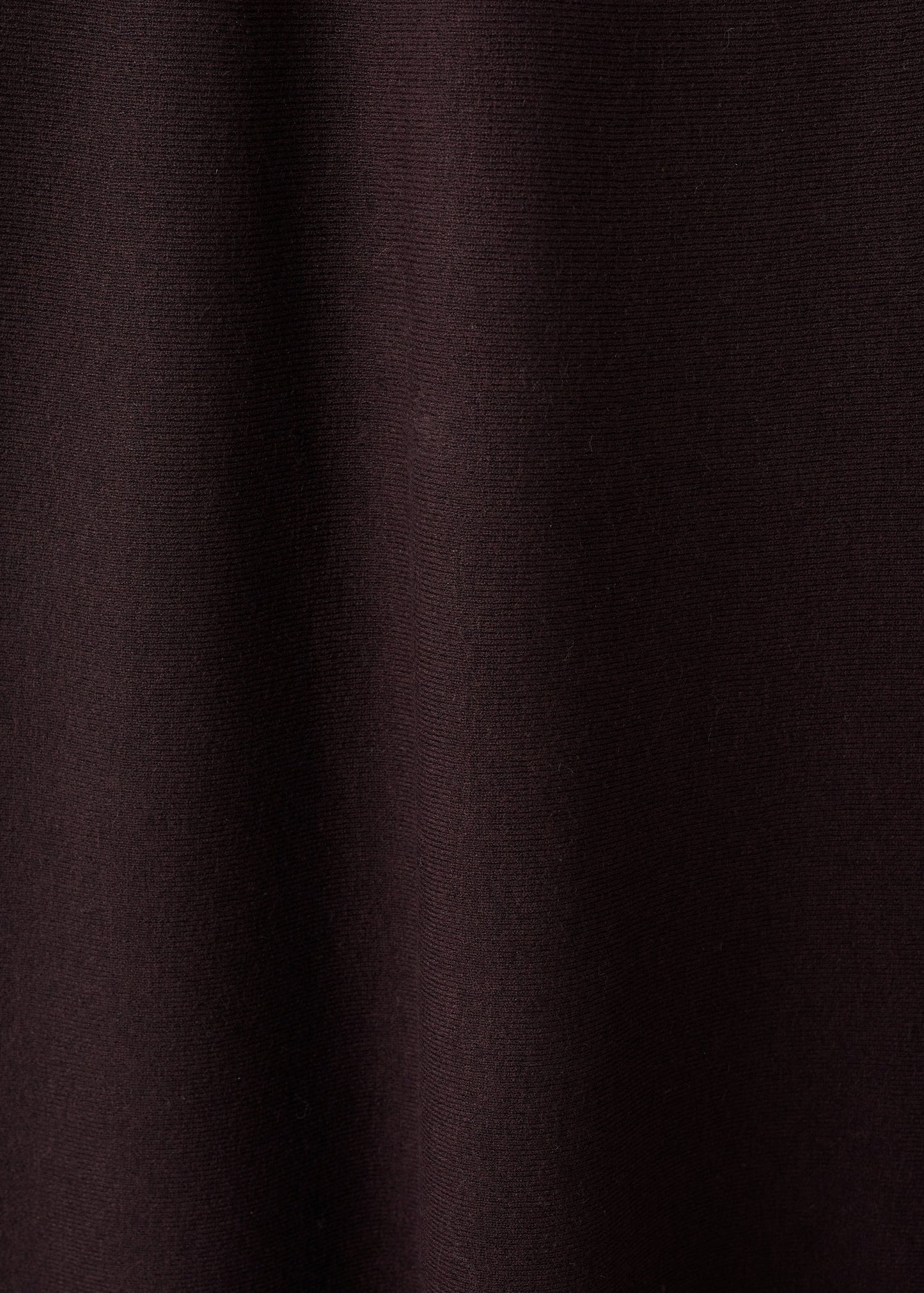 Wool-blend knitted skirt