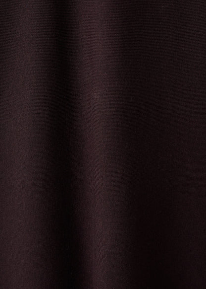 Wool-blend knitted skirt