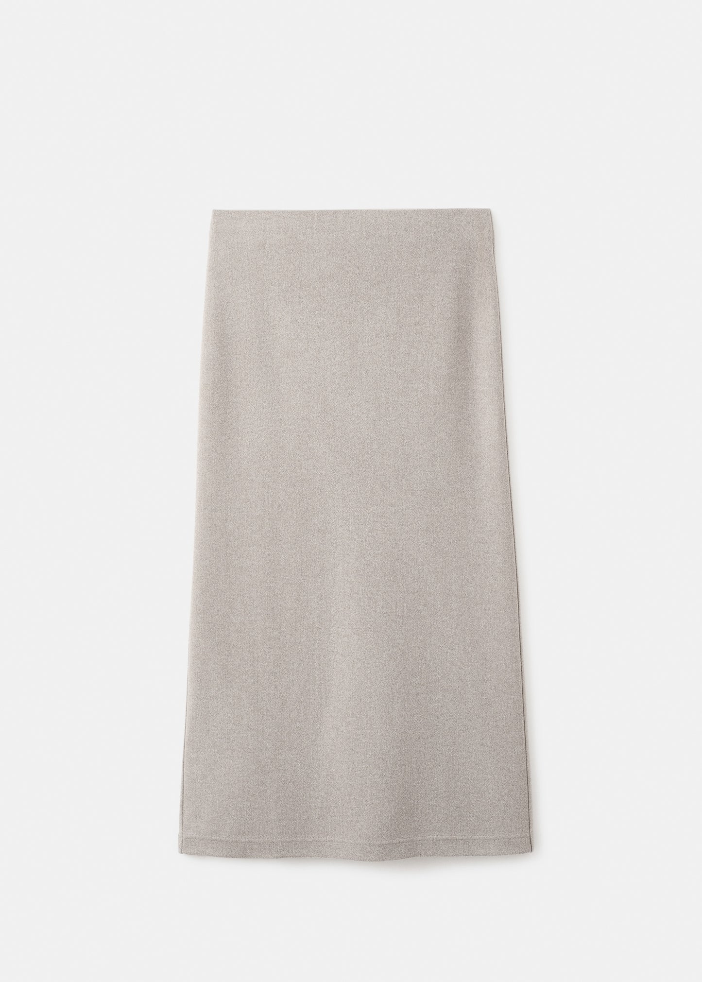 Long skirt with elastic waist