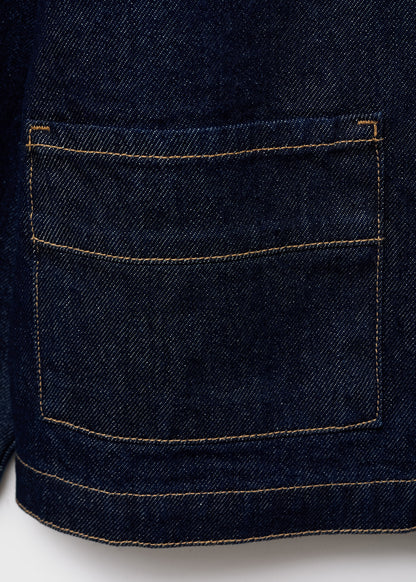 Denim jacket with pockets