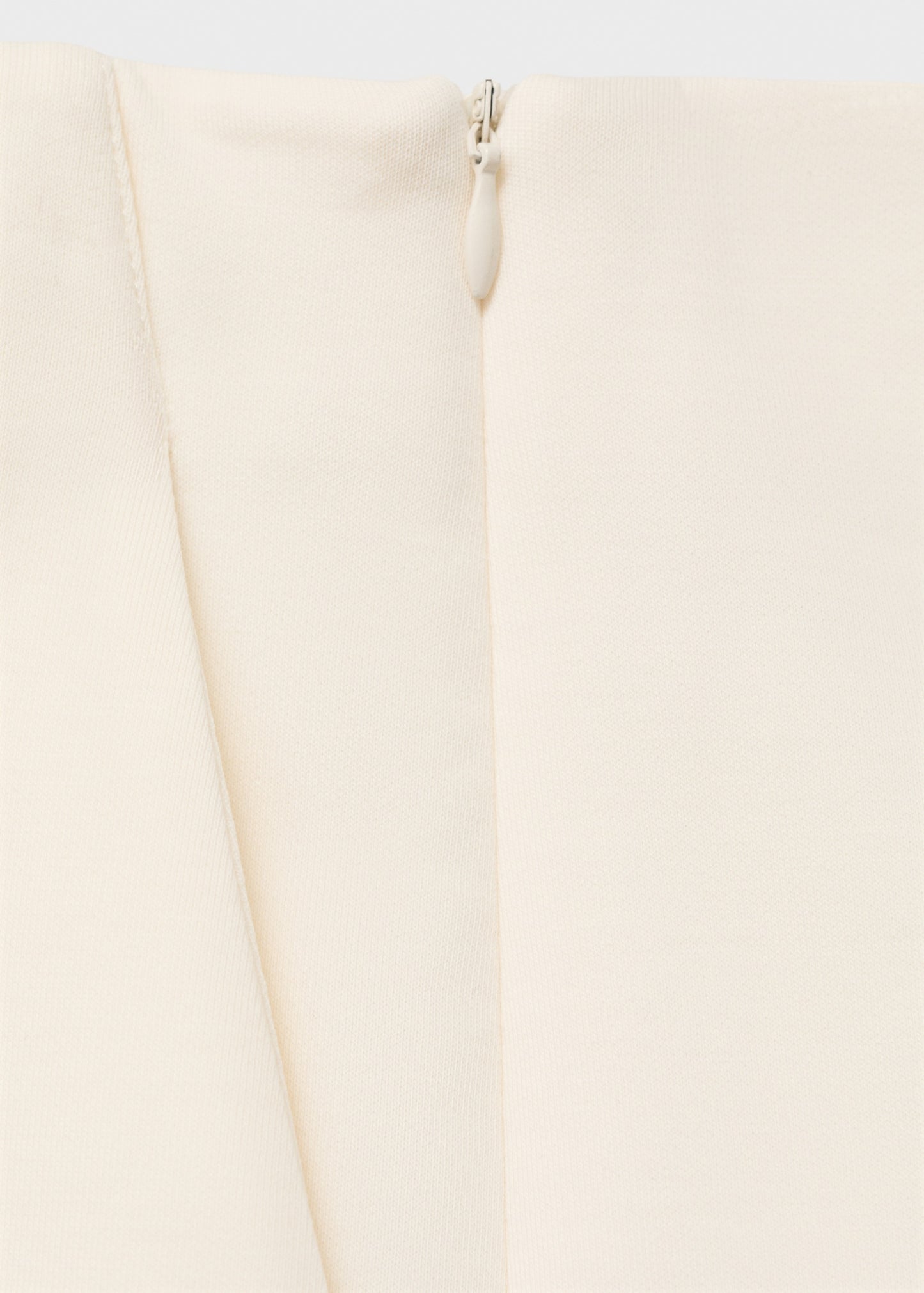 Cotton skirt with opening