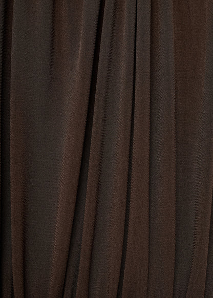 Long gathered dress