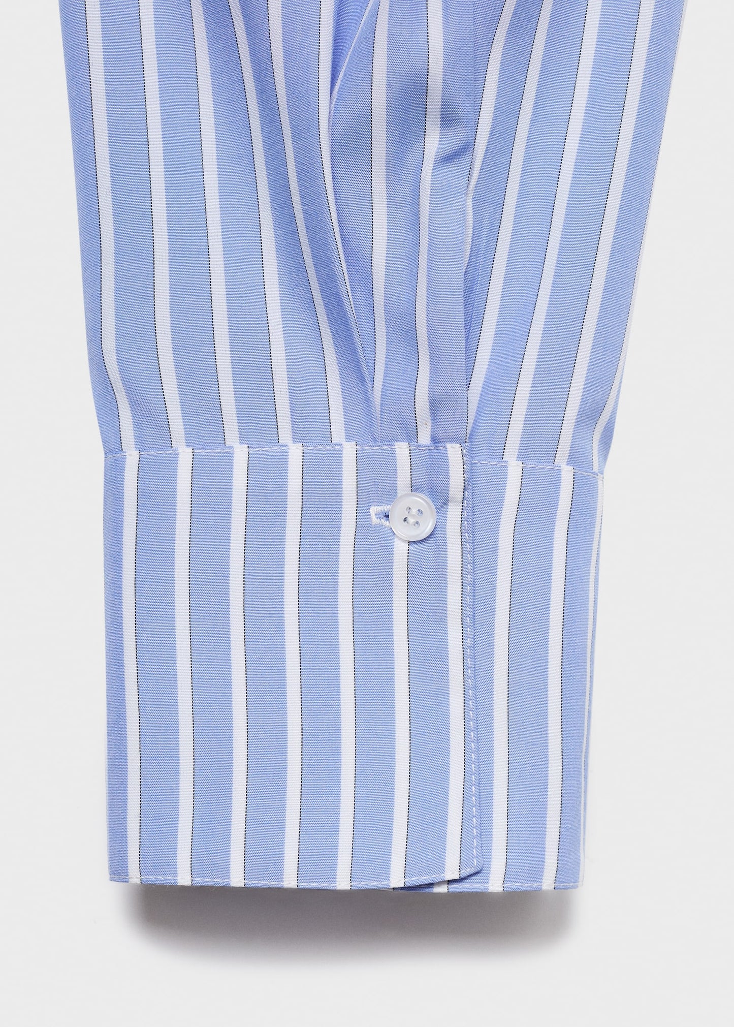 Striped blouse with handkerchief
