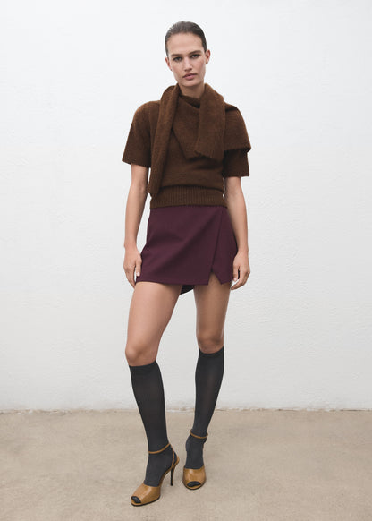 Wrapped skort