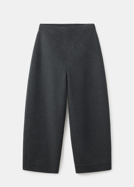 Wool balloon trousers