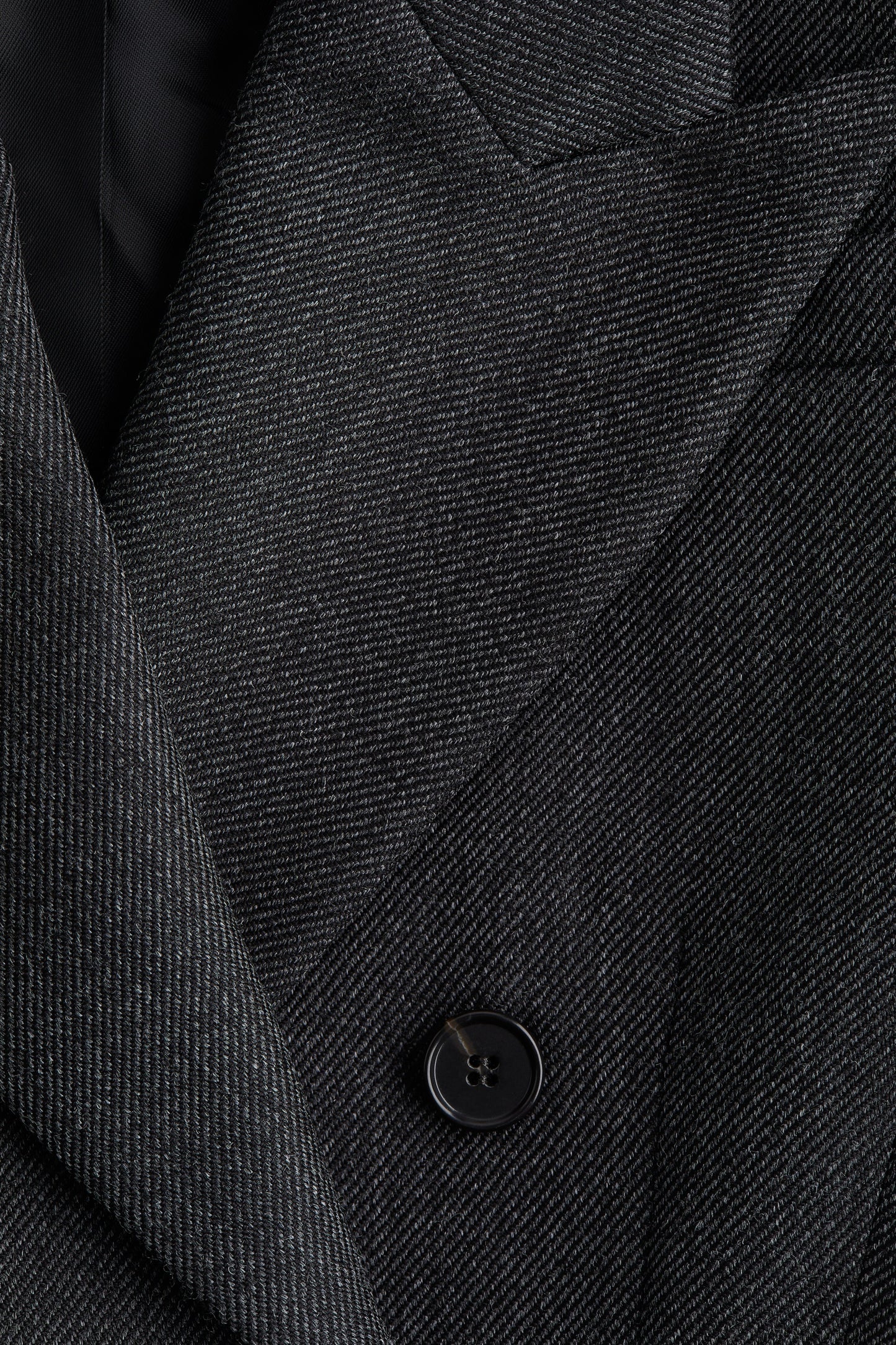 Double-breasted wool blazer